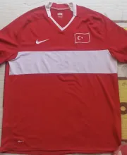 2008 Turke Red Retro Retro Jersey