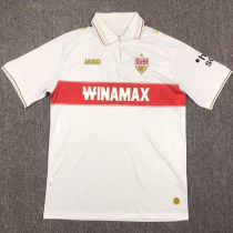 2024/25 VFB Stuttgart Home White UCL Version Fans Soccer Jersey 欧冠版