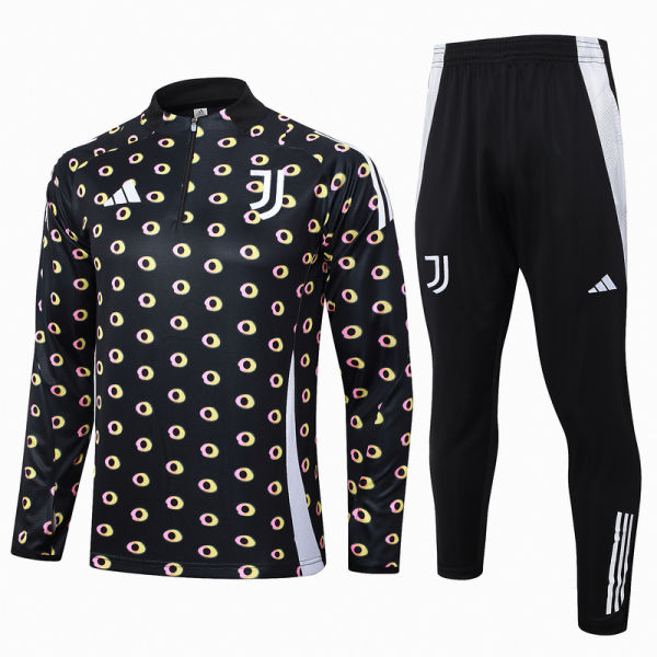 2025 JUV Black Sweater Tracksuit