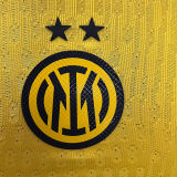 2024/25 In Milan Third Yellow Player Version Soccer Jersey 有胸前广告
