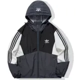 2025 Ad~ Green Black Windbreaker