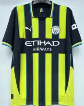 2024/25 Man City 1:1 Quality Away Fans Soccer Jersey