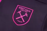 2025 West Ham Black Sweater Tracksuit