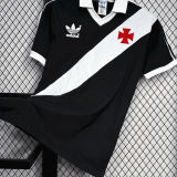 1988 Vasco Home Black Retro Soccer Jersey