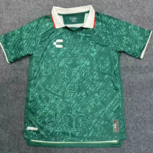 2024/25 Mexico Commemorative Edition Green Fans Soccer Jersey