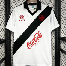 1988 Vasco Away White Retro Soccer Jersey
