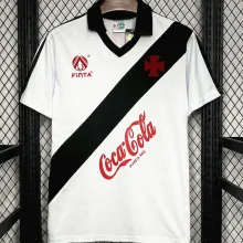 1988 Vasco Away White Retro Soccer Jersey