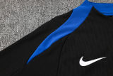 2025 France Black Sweater Tracksuit