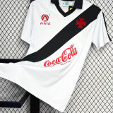 1988 Vasco Away White Retro Soccer Jersey