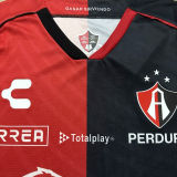 2024/25 Atlas Home Red Black Fans Soccer Jersey 阿特拉斯