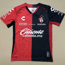 2024/25 Atlas Home Red Black Fans Soccer Jersey 阿特拉斯