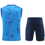 2025 CFC Blue Vest Training Jersey(A Set)