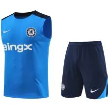 2025 CFC Blue Vest Training Jersey(A Set)