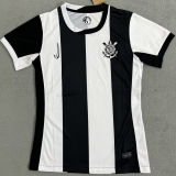 2024/25 Corinthians Third Black WHite Women Soccer Jersey 女