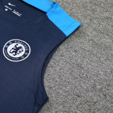 2025 CFC Sapphire Blue Vest Training Jersey(A Set)