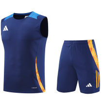 2025 AD~ Sapphire Blue Vest Training Jersey(A Set)