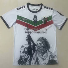 2024/25 Palestino White Fans Soccer Jersey