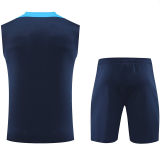 2025 CFC Sapphire Blue Vest Training Jersey(A Set)