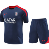 2025 PSG Sapphire Blue Training Jersey(A Set)