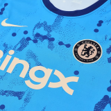 2025 CFC Blue Vest Training Jersey(A Set)
