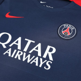 2025 PSG Sapphire Blue Vest Training Jersey(A Set)