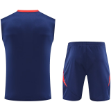2025 AD~ Sapphire Blue Vest Training Jersey(A Set)