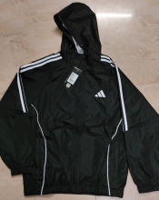 2025 Ad~ White Windbreaker