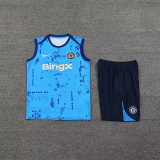 2025 CFC Blue Vest Training Jersey(A Set)