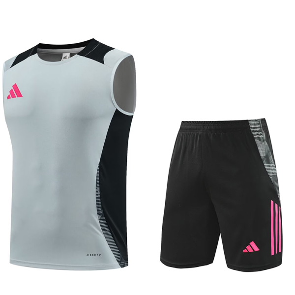 2025 AD~ Grey Vest Training Jersey(A Set)