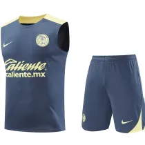 2025 Club America Grey Vest Training Jersey(A Set)