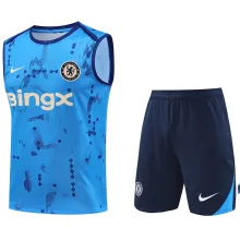 2025 CFC Blue Vest Training Jersey(A Set)