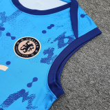 2025 CFC Blue Vest Training Jersey(A Set)