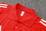 2025 M Utd Red POLO Training Tracksuit