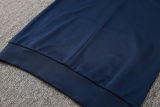 2025 France Sapphire Blue Kids Jacket Tracksuit