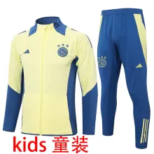 2025 AA Yellow Kids Jacket Tracksuit