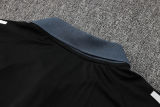 2025 M Utd Black POLO Training Tracksuit