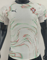 2025 Portugal Away White Player Version Soccer Jersey