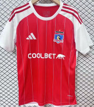 2024/25 Colo-Colo Third Red Fans Soccer Jersey