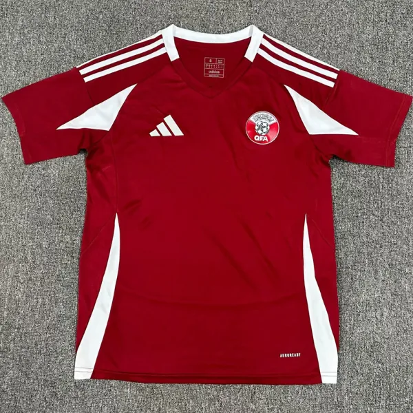 2025 Qatar Home Fans Soccer Jersey