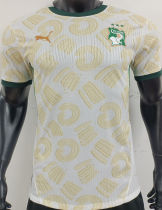 2025 Ivory Coast Away White Player Version Jersey