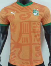 2025 Ivory Coast Home Orange Player Version Jersey