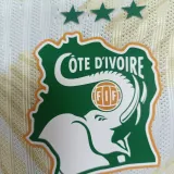 2025 Ivory Coast Away White Player Version Jersey