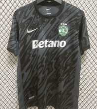 2024/25 Sporting CP Lisbon GK Black Fans Jersey里斯本