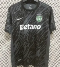 2024/25 Sporting CP Lisbon GK Black Fans Jersey里斯本