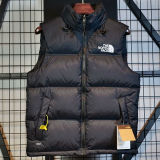 1996 THE N FACE Black Vest Cotton Jacket