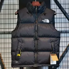 1996 THE N FACE Black Vest Cotton Jacket