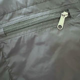 1996 THE N FACE Black Vest Cotton Jacket