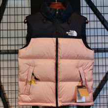1996 THE N FACE Pink Vest Cotton Jacket