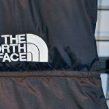 1996 THE N FACE Black Vest Cotton Jacket