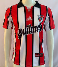 1999/2000 River Plate Red White Retro Soccer Jersey